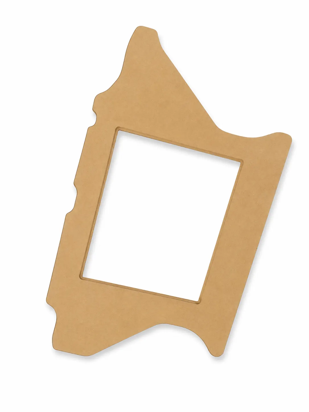 Spare-wheel hatch frame