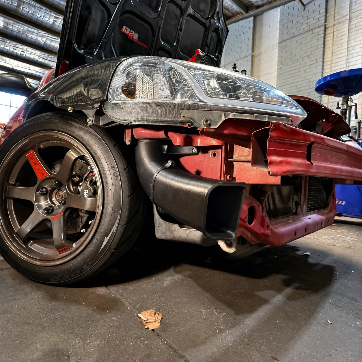Intake detail, view 1 of 9