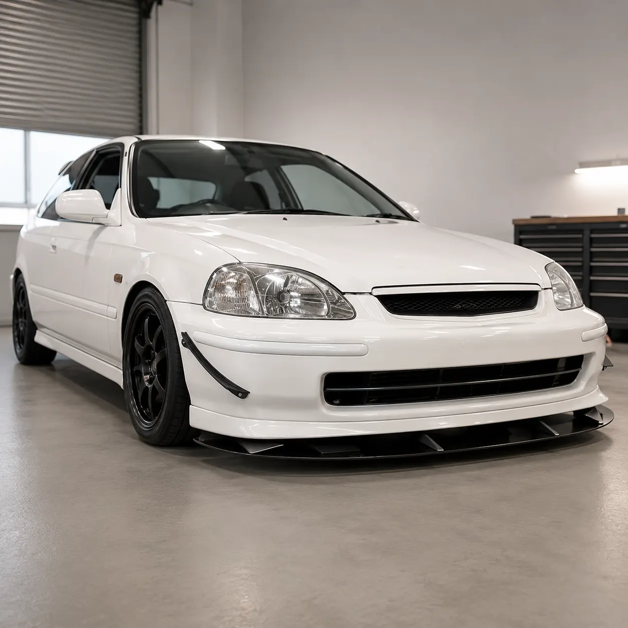 Civic EK with Street Slim Canards fitted