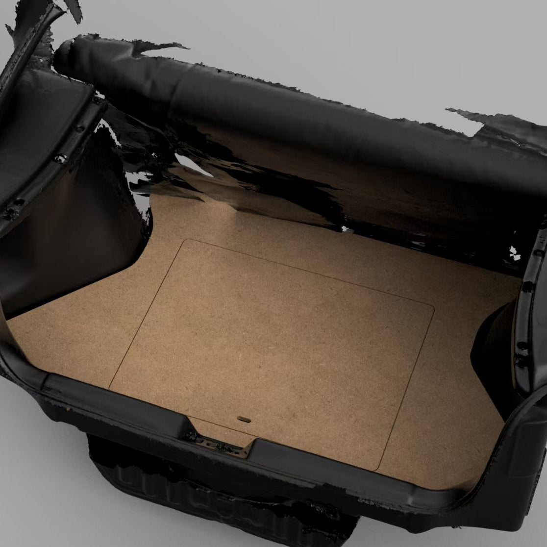 MDF Floor Boot Panel